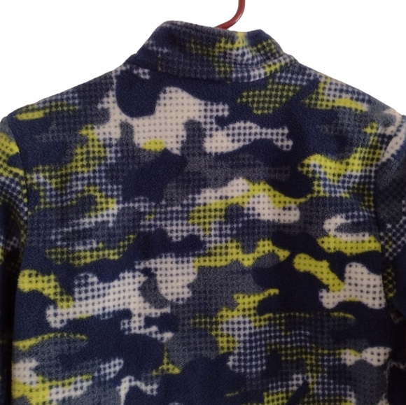 Kids Boys Girls Eddie Bauer Fleece Full zip camo jacket. Size M 10-12. P… - Picture 6 of 8